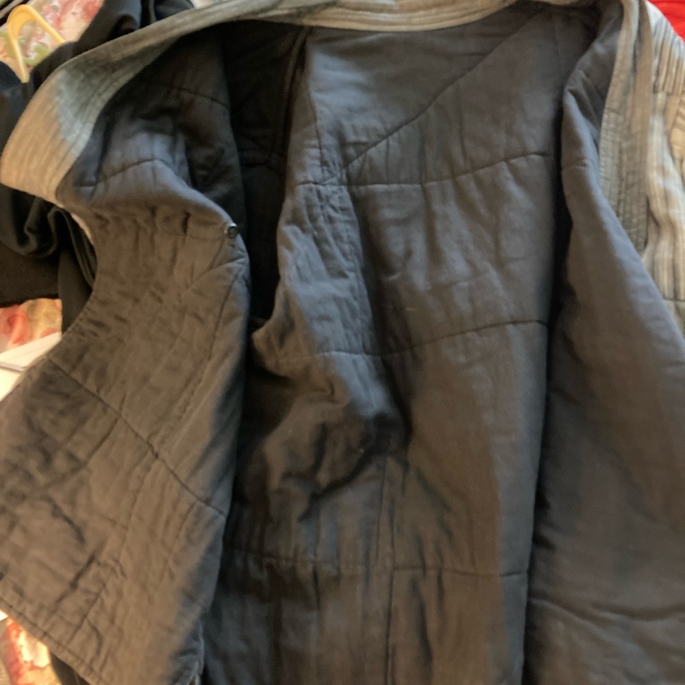 Patchwork Gray Women's Jacket - image 4